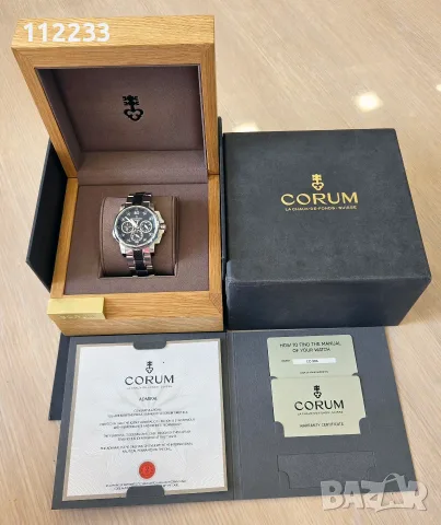 БАРТЕР Corum Admiral's Cup Split Seconds Chronograph, снимка 4 - Мъжки - 55832193