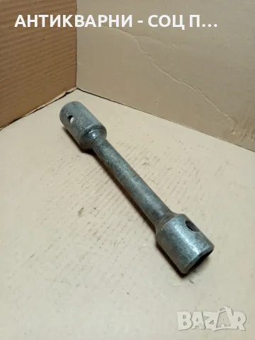 Соц Стар Руски Глух Ключ 37мм Тегло 1.750кг., снимка 3 - Антикварни и старинни предмети - 49799933