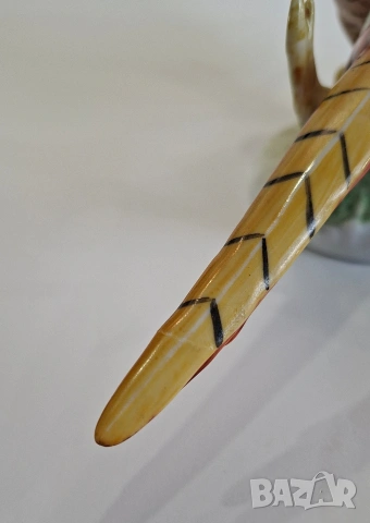 Порцеланова фигурка на фазани -  Porfin, Румъния, снимка 7 - Статуетки - 53840831