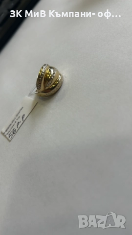 златен пръстен 4.1 гр    06928-25, снимка 2 - Пръстени - 52747577