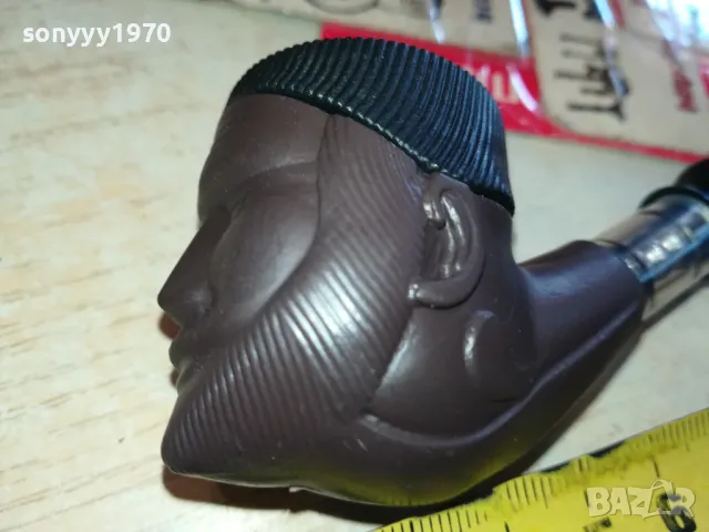 НОВА ЛУЛА-РЕЛЕФНА С ГЛАВА 0603251206, снимка 4 - Лули - 49386354