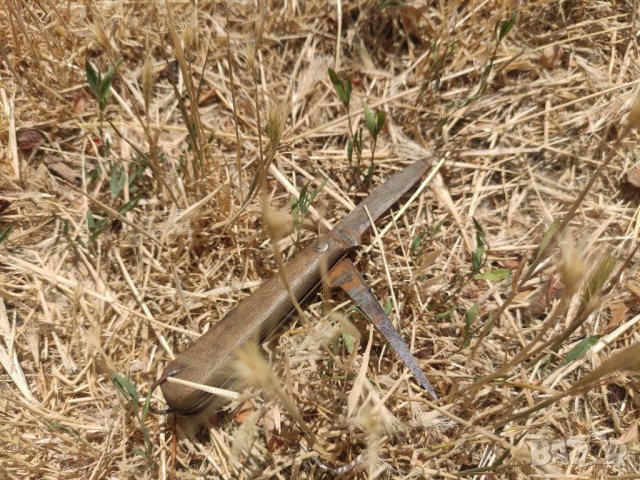 Продавам старо сгъваемо ножче GERLACH WW2, снимка 4 - Ножове - 41632412