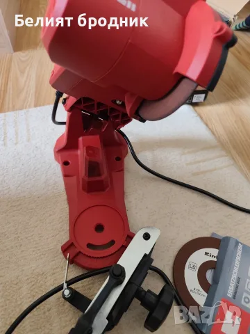 Машина за заточване на вериги Einhell GC-CS 85 E , снимка 2 - Градинска техника - 56225736