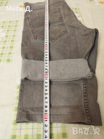 Дамски сиви дънкови панталонки M+подарък, снимка 11 - Къси панталони и бермуди - 41376705