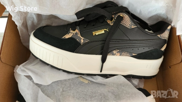 Нови с етикет дамски кецове Puma Snake Chic Women's Casual Sports Shoes Сникърси, снимка 7 - Маратонки - 50972541