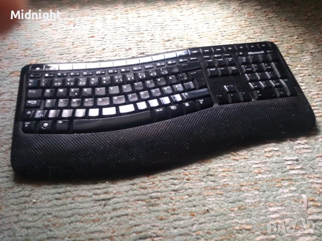 Клавиатура Microsoft Wireless Comfort 5000, снимка 1 - Клавиатури и мишки - 41891291
