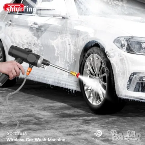 Преносима акумулаторна водоструйка 2000W 90BAR с две батерии, снимка 7 - Други инструменти - 49650700