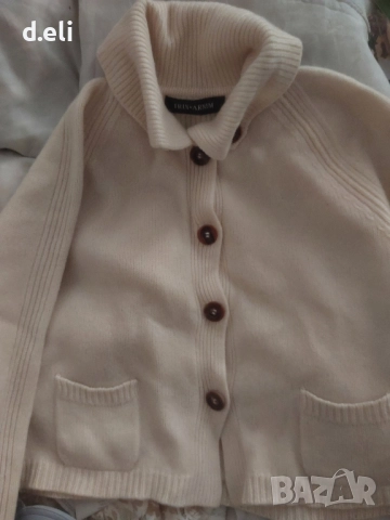 Iris Von Arnim Original Size M 100% Кашмир , снимка 6 - Блузи с дълъг ръкав и пуловери - 51396614