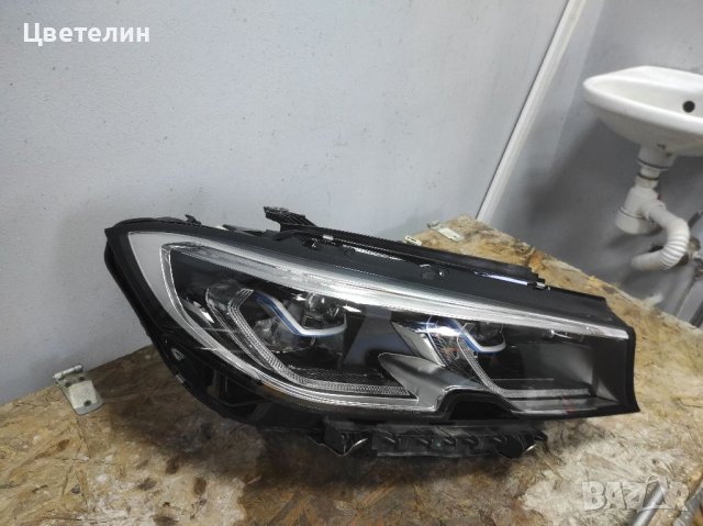 Десен фар фарове BMW G20 G21 laser desen far farove БМВ г 20 21 лазер 9481708-07 LE16A6386, снимка 3 - Части - 41638075