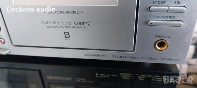 Дек SONY TC-WE475, снимка 4 - Декове - 52935858