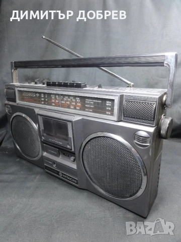 СТАР РЕТРО РАДИО КАСЕТОФОН HITACHI TRK-7011E, снимка 3 - Радиокасетофони, транзистори - 52237961