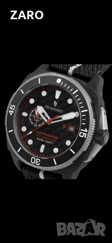 Часовник Tecnotempo "COMANDO" Carbon&Titan