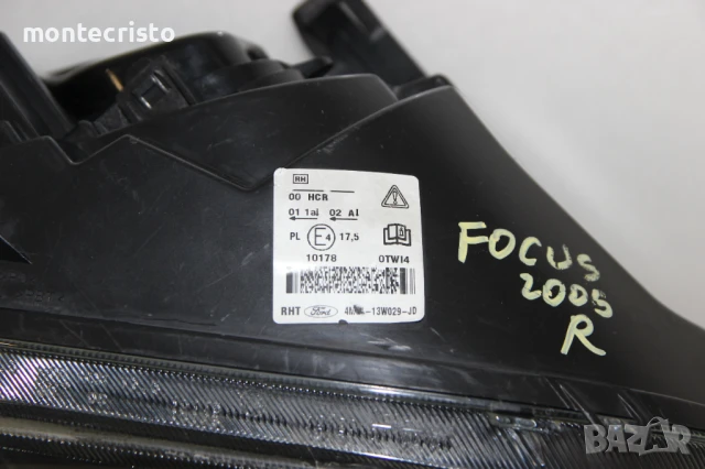 Десен фар Ford Focus MK2 (2004-2008г.) 1329407 / 1480985 / 1384556 Форд Фокус, снимка 8 - Части - 51143030