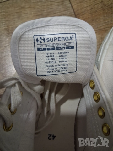 н.42 Кецове SUPERGA, снимка 10 - Кецове - 51437029
