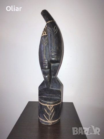 Много красива статуетка от дърво. , снимка 1