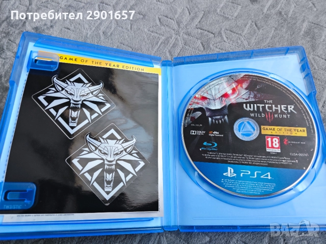 Продавам Witcher 3 GOTY edition , снимка 3 - Игри за PlayStation - 52343177