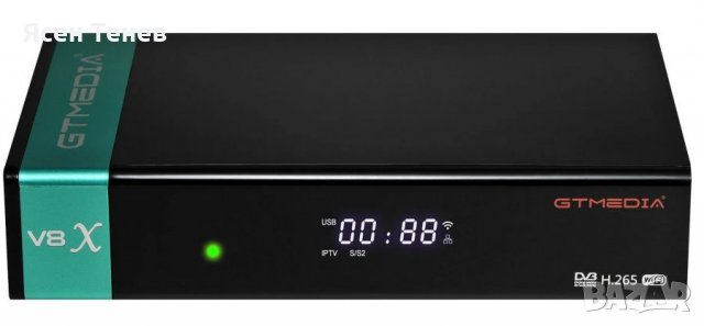 GTMEDIA V8X - Сателитен приемник с IPTV и карточетец, снимка 2 - Приемници и антени - 39516049