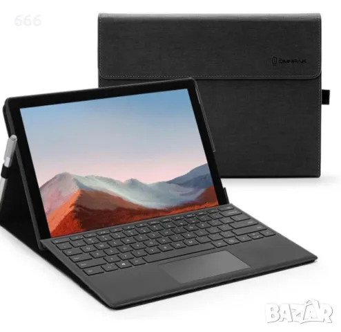 Защитен калъф Omnpak за Surface Go 4 2023/Go 3 2021/Go 2 2020/Go 2018 с държач за стилус, снимка 1 - Калъфи, кейсове - 47328493