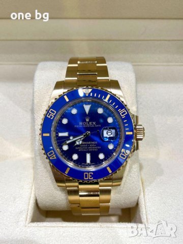Rolex Submariner Gold Blue Ocean 
