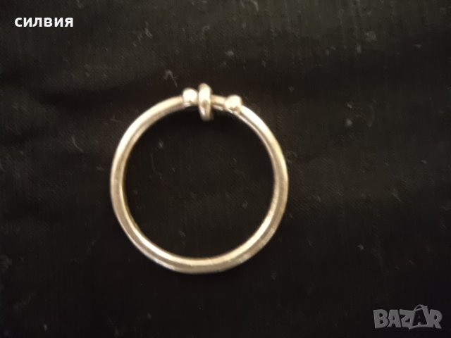 дамски сребърен пръстен, снимка 3 - Пръстени - 40445262
