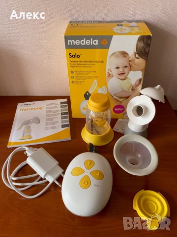 Пълен комплект за кърмене Medela Solo & Harmony + аксесоари и подаръци, снимка 5 - Аксесоари за кърмачки - 40505325