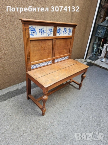 Холандска дъбова пейка, снимка 2 - Други - 53569861