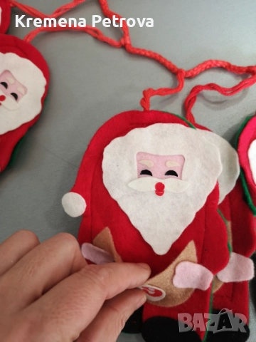 Коледна украса - лампички, календар, декорации, коледни звезди, коледни магнити и други, снимка 6 - Декорация за дома - 52591151