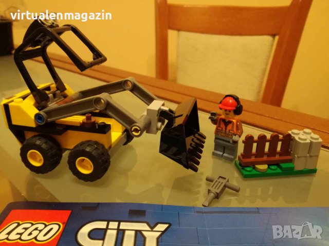 Конструктор Лего - модел LEGO City 60219 - Строителен товарач, снимка 5 - Конструктори - 42408656