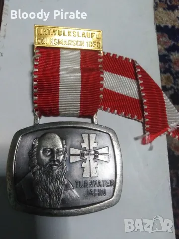 стар немски медал , снимка 1