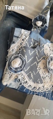 Чанта ръчна изработка , снимка 3 - Чанти - 50967498