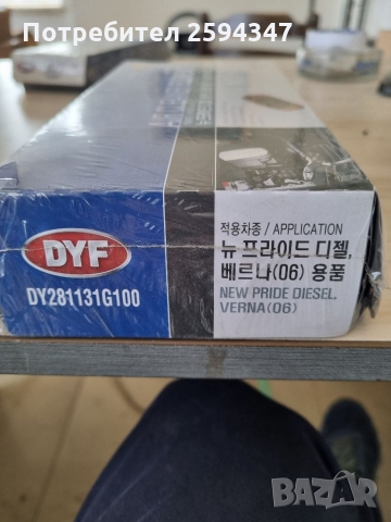 HYUNDAI ACCENT (3) 1.5CRDI 2005-2010г ФИЛТЪР ВЪЗДУШЕН DYF , снимка 3 - Части - 36112100