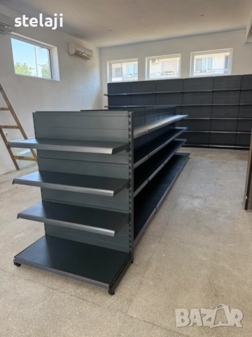 Стелажи за магазин антрацит /НОВИ/ПРОМОЦИЯ, снимка 11 - Стелажи и щандове - 50869208