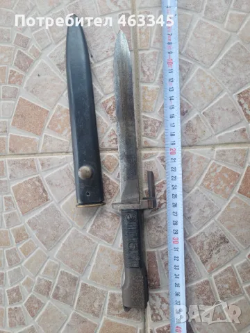 Щик, нож, байонет, снимка 3 - Антикварни и старинни предмети - 49988610