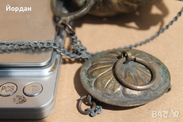 Възрожденско сребърно кандило , снимка 8 - Антикварни и старинни предмети - 36335496