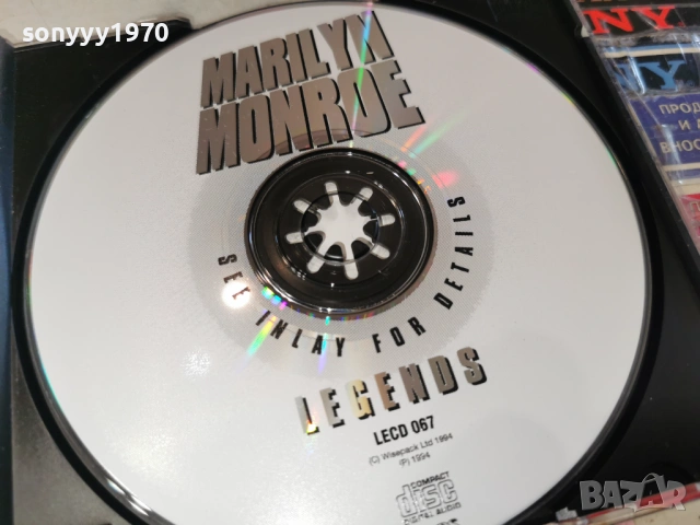 MARILYN MONROE CD-ВНОС GERMANY 0603261638H2E6R, снимка 7 - CD дискове - 53736792