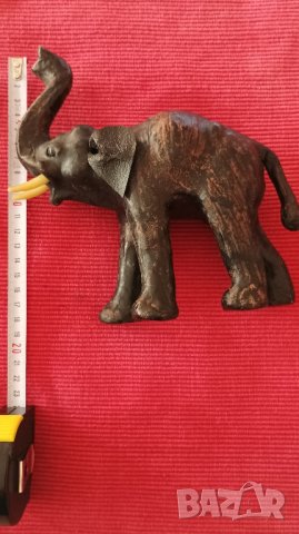 Стар слон папие маше. , снимка 8 - Антикварни и старинни предмети - 42551456