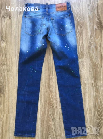 Dsquared2 мъжки дънки от ликвидация на магазин, размер 42 и 52, снимка 2 - Дънки - 51324985