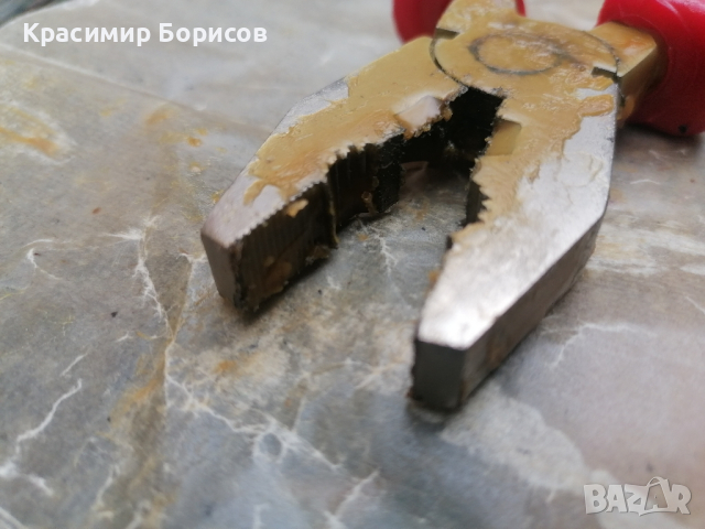 Български клещи 180мм, снимка 3 - Клещи - 44594739