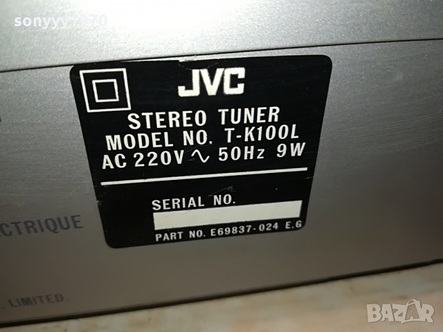 JVC TUNER-JAPAN 0903221900, снимка 3 - Ресийвъри, усилватели, смесителни пултове - 36049420