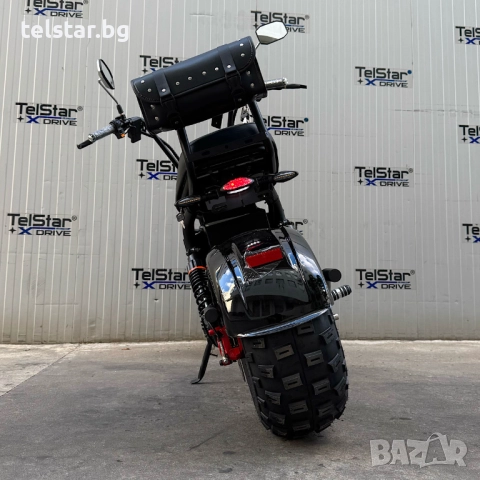Електрически скутер OFFROAD 4X4 BIG City Harley X20 Pro 60V 21Ah 3000W (2x1500W), снимка 13 - Мотоциклети и мототехника - 52429401