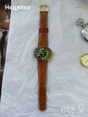 Оригинален швейцарски часовник Linthor, снимка 1 - Антикварни и старинни предмети - 41267920