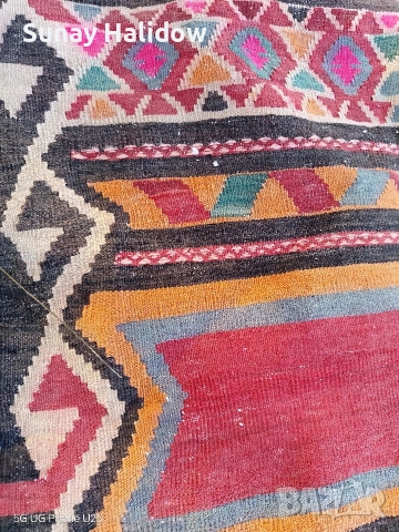 Ръчно тъкан килим, снимка 5 - Килими - 52838029