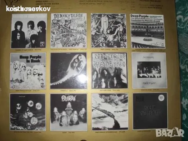 Deep Purple 24 карата гранфонна плоча, снимка 3 - Други ценни предмети - 56404099