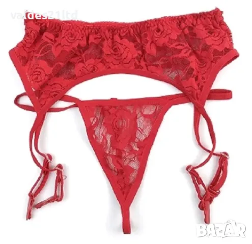 Сет от жартиерен колан и прашки, снимка 12 - Бельо - 33744254