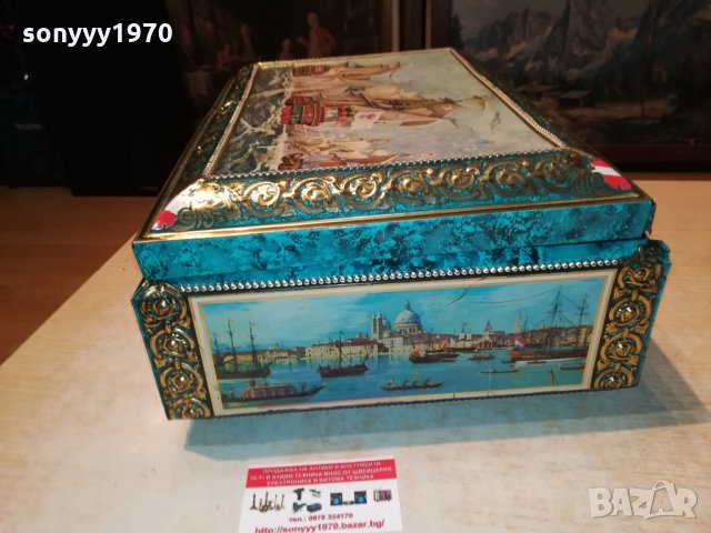 МЕТАЛНА КУТИЯ С КОРАБИ ОТ ФРАНЦИЯ 1202221933, снимка 15 - Антикварни и старинни предмети - 35767267