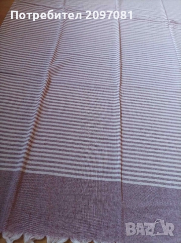 Пещемал тънки памучни кърпи за плаж, баня, басейн и СПА , снимка 2 - Хавлиени кърпи - 51507675