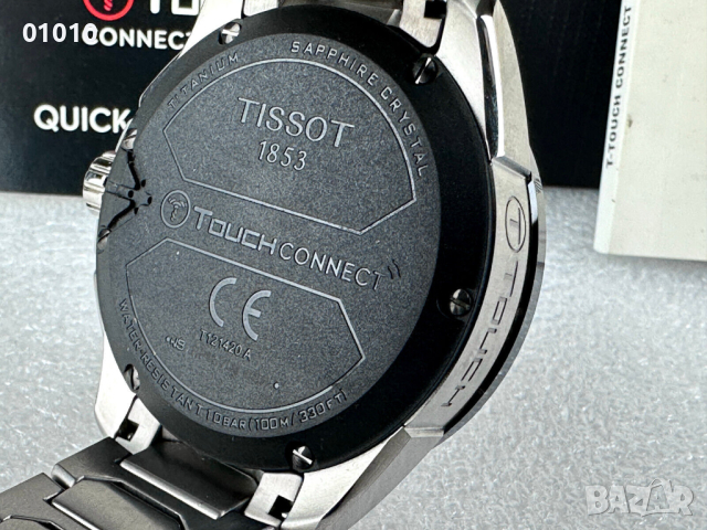 Tissot T-Touch Connect Solar Sapphire Titanium смарт часовник, снимка 9 - Смарт часовници - 40138598