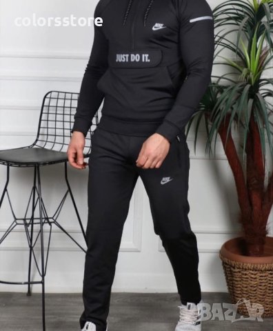 Мъжки черен спортен екип  Nike код Br45T