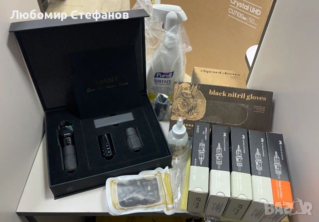 Безжична машина за татуировки  MAST WQP-010