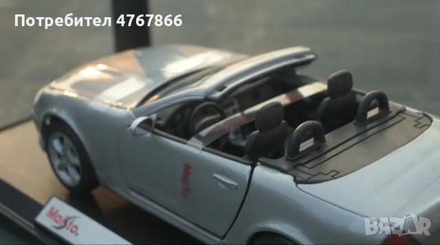 1:18 Макет на Mercedes-Benz SLK 2000. Чисто нов!!, снимка 3 - Други ценни предмети - 56045868